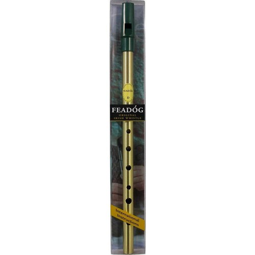 Tin whistle feadog brass - whistle, d