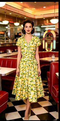 Vintage 1940s 1950s style - 1940s,