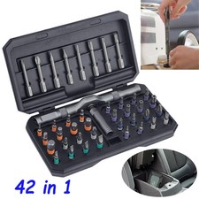 Magnetic Screwdriver Set 24/42 in 1 DIY Ratchet Screwdriver Kit for Home, Bikes