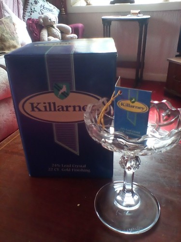 Killarney crystal pot - killarney,