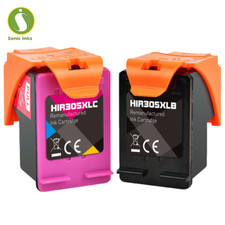 2 Ink Cartridge 305XL Fits For