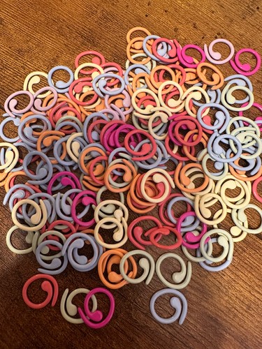 Pastel spiral metal open - pastel,