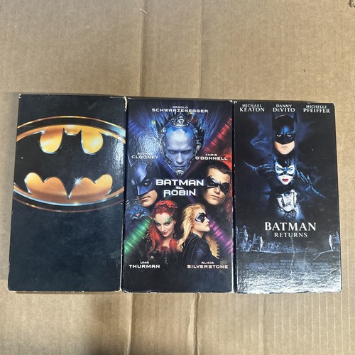 Lot batman films vhs - 3,