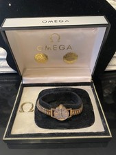 9ct gold Omega ladies watch