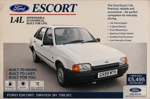 Ford escort mk4 4ltr - 1.4ltr, petrol