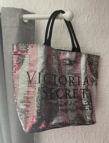 Victoria secret sequin tote - sequin,