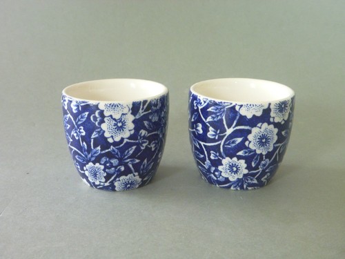 Burleigh blue calico egg - calico,