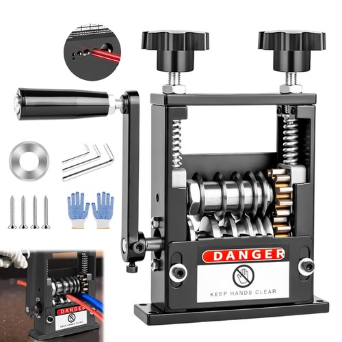 Hand crank wire stripper - hand,