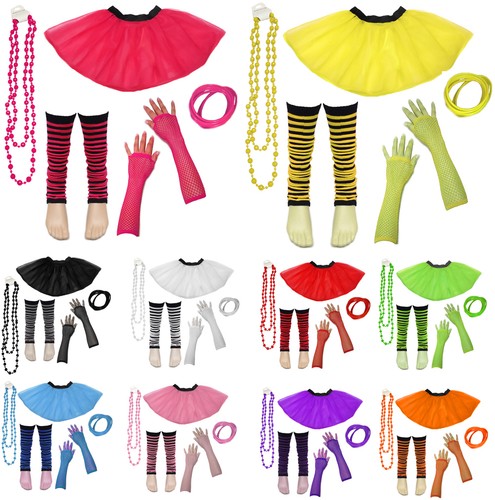 Neon tutu skirt leg - neon,