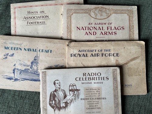 Vintage tea cigarette cards - 5,
