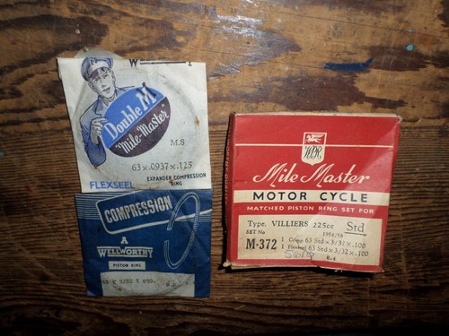 Villiers 225cc piston - ,