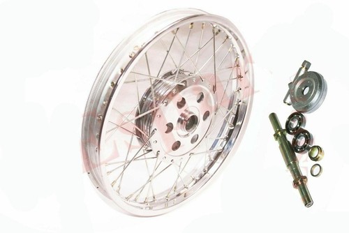 Front wheel rim with - wheel,
