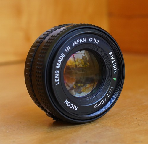 Genuine ricoh rikenon 50mm - genuine,