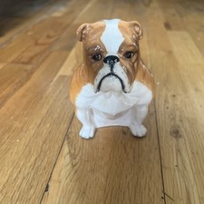 Rare Royal Doulton Special Colourway DA 222 Bulldog Porcelain Dog Figurine 433