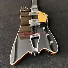 Black G6199 Thunderbird Electric Guitar Billy Bo Jupiter Solid Body Yellow Back