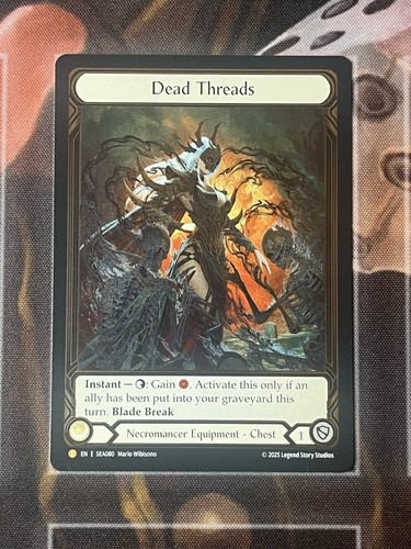Dead threads cold - dead,