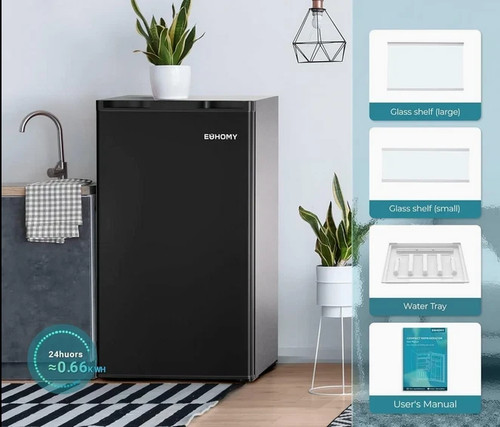 Euhomy ft mini fridge - euhomy, 3.2