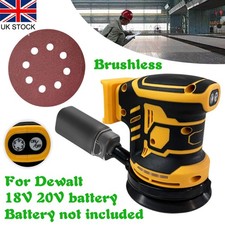 6 Speeds 5" Brushless Electric Random Orbital Sander For Dewalt 18V 20V Battery