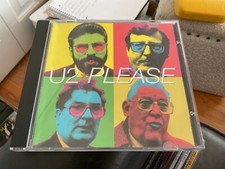 U2 Please 5 Song EP single with 4 Rare Live Cuts