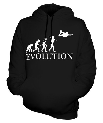 Skydiving evolution man - evolution, of