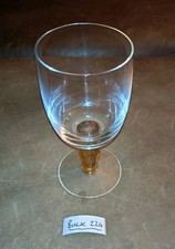 Denby Fire Caramel Large Water Wine Qty 1 Crystal Glass 7 Inch BULK224