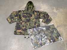 British Army Cadet DPM Woodland Waterproof Wet Weather MVP Breathable Jacket NEW