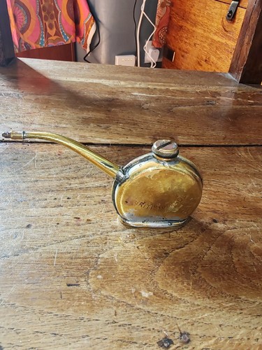 Antique vintage brass banjo - antique,