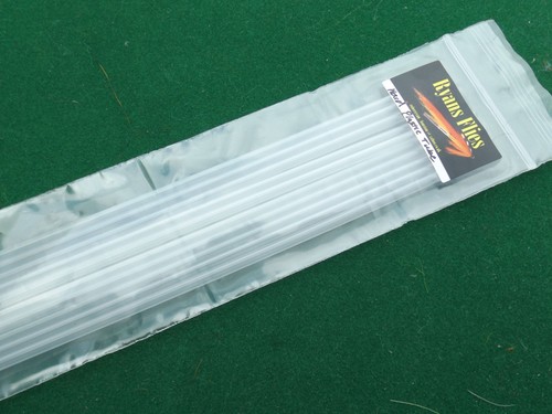 Hard plastic tubing for - plastic, fly