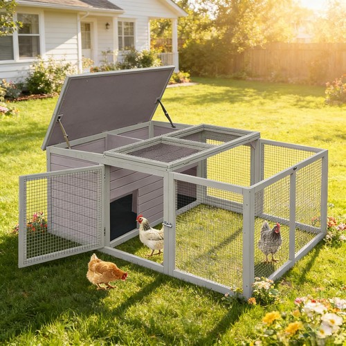 Walk chicken coop - chicken,