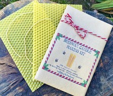 Beeswax Candle Making Kit - Perfect Stocking Filler Eco Party Bag Christmas 🎄