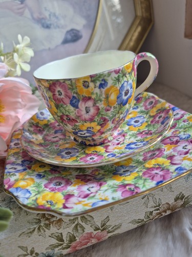 Vintage radfords fenton pansy - radfords,