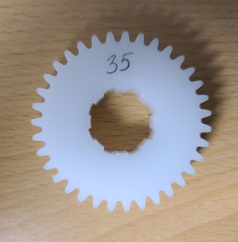 35t delrin change - delrin, gear