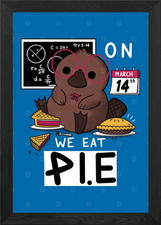 Platy pi es Framed Wall Art Poster Canvas Print Picture