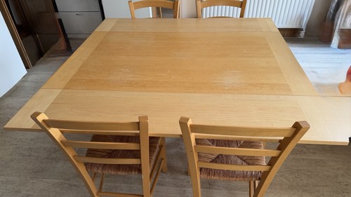 Habitat extending wood table - habitat,