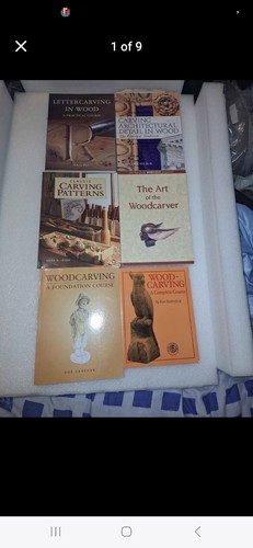 Wood carving books - books,, 6
