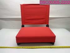 Grandstand Comfort Seats XU-STA-RED-GG Red Padded Stadium Seat