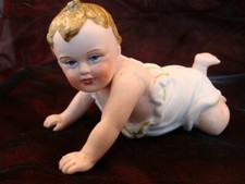 Figiúr Doll Piano Baby Stíl Art Deco Stíl Art Nouveau Porcelain