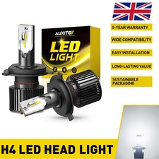 AUXITO 2x H4 LED Headlight