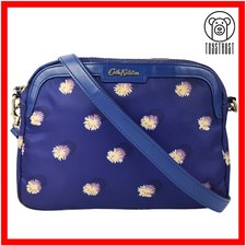 Cath Kidston Small Cross Body Samson Bag Pom Pom Spot Aster Floral Nylon CK49
