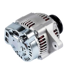 50Amp Alternator w/ V-Belt Pulley for Kubota Denso Internal (Inbuilt) Regulator