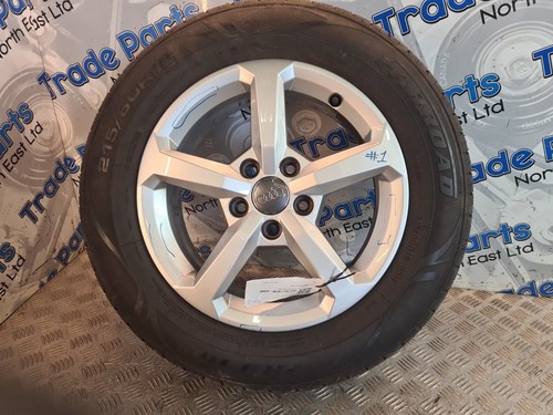 2017 audi alloy wheel - alloy, &