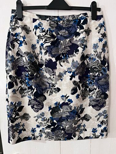 Coast floral jacquard - jacquard, pencil