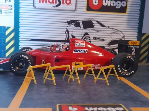 Yellow display stand jacks - display,