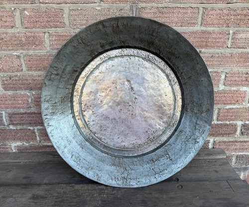 Antique huge 55cm tinned - antique,