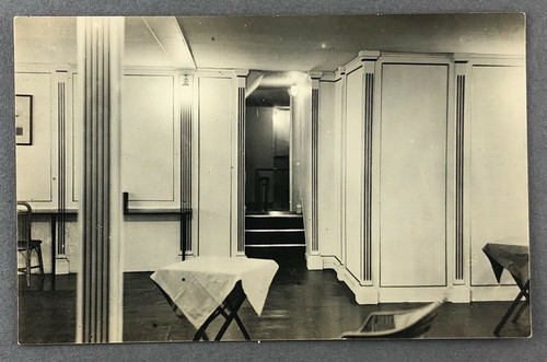 R101 british airship lounge - british,