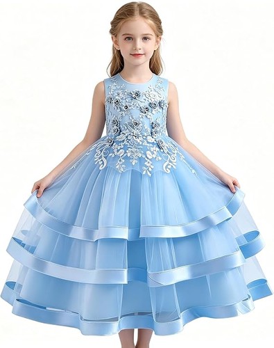 Girl dress sleeveless princess - dress,