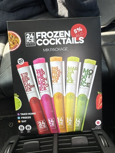 Frozen cocktails ice pops - cocktails,
