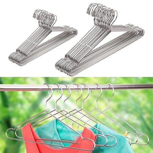 Pcs coat hangers stainless - coat,