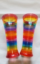 RAINBOW DRINKING GLASSES TALL