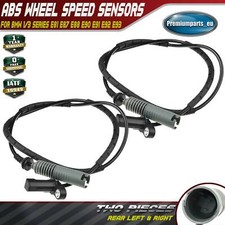 2X ABS WHEEL SPEED SENSORS REAR FOR BMW 1 3 SERIES 118d 118i 120i 120d 318i 320i